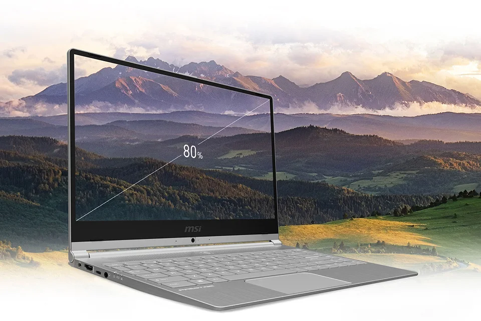 Ноутбук MSI Modern 14 A10M-801XRU 14" FHD IPS 60Hz ThinB/Comet lake i5-10210U/8GB/256GB SSD/no DVD/DOS Silver(9S7-14B361-801