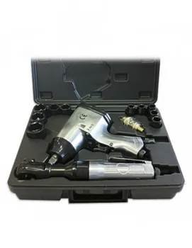 

JBM 52156 CASE 16 PNEUMATIC PARTS WITH GUN AND RATCHET IMPACT