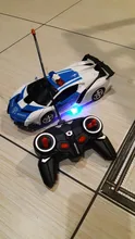 Robot de transformación en coche de radiocontrol para niños, Juguete de robot transformable en vehículo de control remoto, regalo para niños