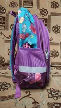 New Orthopedic Girl Backpack For School 3D Cartoon Cat Girls EVA School Bags Children
