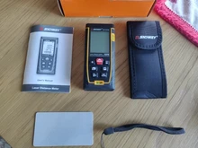 SNDWAY telémetro láser metro de distancia 120m 100m 40m electrónico ruleta buscador de rango trena de láser digital cinta de medir