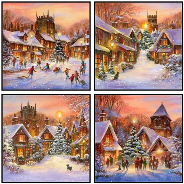 Snowy Village Collection 2