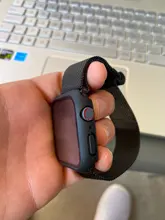 Protector de pantalla completa para Apple watch, carcasa rígida mate para Apple watch 6/SE/5/4/3/360, película de vidrio templado para iwatch 2/1