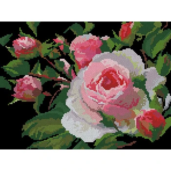 

0002 nitex 'rosa' embroidery kit, 30*22,5 cm