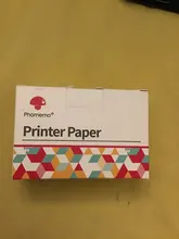Phomemo rollo de papel pegatina imprimible térmico autoadhesivo Etiqueta de foto de papel barato para Phomemo M02/M02S/M02Pro impresora de bolsillo