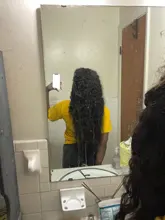 13x4 rizado pelucas de cabello humano brasileño profundo onda de encaje frente pelucas de cabello humano sin costuras Pre arrancado peluca Frontal de encaje pelucas para mujeres