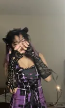 Vestido clásico de encaje con volantes para mujer, sin mangas, a cuadros, Vintage, gótico, minivestidos de baile, disfraz de Cosplay de talla grande