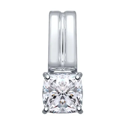 Подвеска SOKOLOV из серебра со Swarovski Zirconia