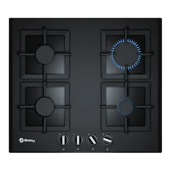 Cheap Gas Hob Balay 3ETG664HB 60 Cm 60 Cm Black Crystal (4 Stoves)