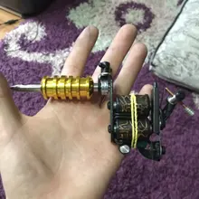 Kit de máquinas de tatuaje, pistola con fuente de alimentación de tinta, agarres para tatuaje, herramientas de arte corporal, conjunto completo de tatuaje, suministros de accesorios