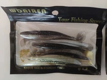 Shad Worm Wobblers Jigging Fishing-Lure Soft-Bait Tackle-Bass-Pike Aritificial T-Tail