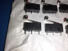 10 Pcs Mini Micro Limit Switch Roller Lever Arm SPDT Snap Action LOT