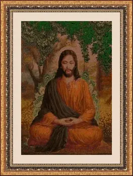 

CROSS STITCH KIT PANDATHREAD RELIGION AND MYTHOLOGY 35017