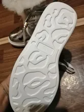 Ankle-Boots Sneakers Warm-Shoes High-Top Women Winter Short Black/sliver LEOSOXS No 