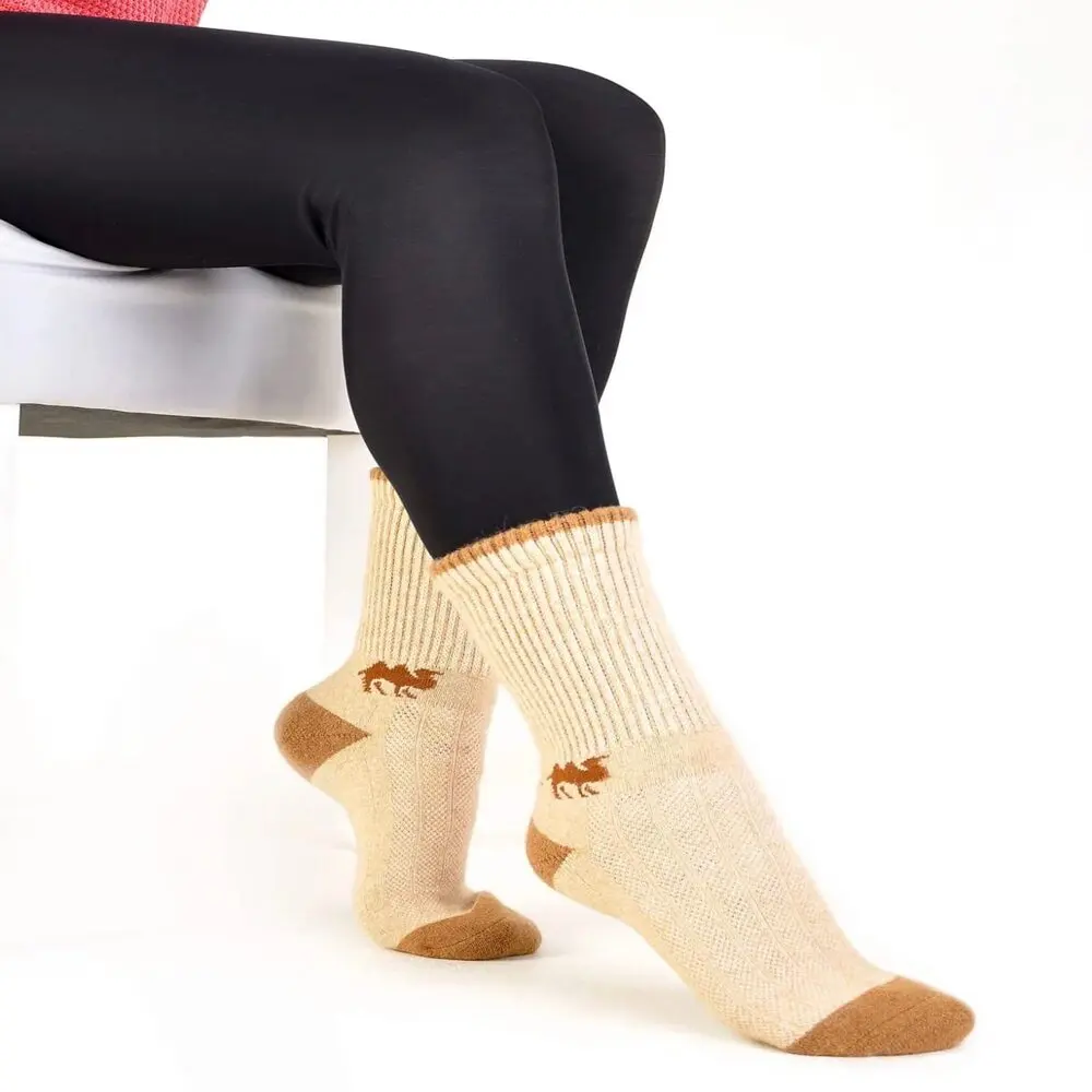 Носки Монгольские / Теплые носки Термоноски из верблюжьей шерсти Camel wool |