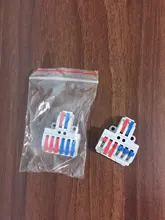 Cable-Connectors Splicing Push-In-Terminal-Block Fast-Wire Mini SPL-2/3 Compact Spring