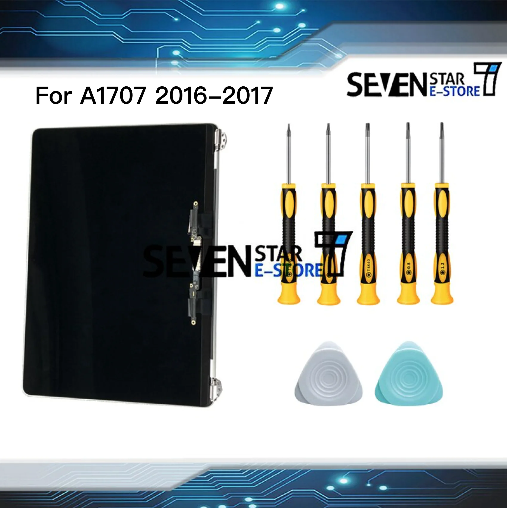 Оригинальный Новый Серый и серебристый ЖК дисплей GOUZI A1707 в сборе 2016 2017 Для Macbook Pro