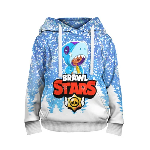 Sudadera para niños 3D Brawl Leon SHARC - AliExpress Madre niños