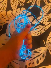 Tape Rope-Tube Shoes Neon-Light Car-Decor El-Wire Aa-Controller Waterproof Led Flexible