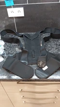 Aptoco-corrector postural de espalda ajustable, corrector de postura para clavícula y espalda, entrenador corregir espalda encorvada