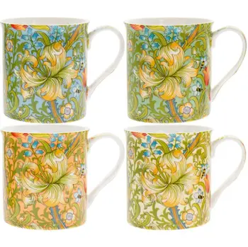 

Mug Gold Lily 275 ml (set of 4 PCs)