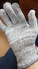 Guantes de seguridad de alta resistencia para corte de carne y pescado, protección de nivel 5, anticortes, para Cocina