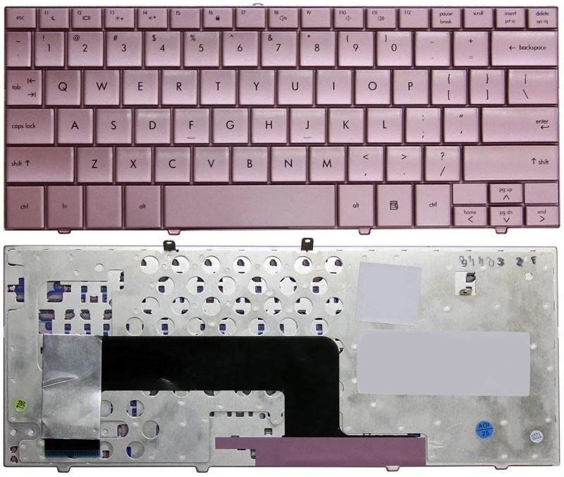Клавиатура для ноутбука HP Compaq Mini 110 110с розовая | Компьютеры и офис