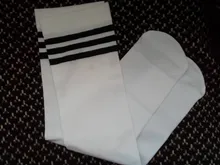 Calcetines blancos hasta la rodilla de algodón para niñas, calcetines largos de dibujos animados, estrella, corazón, de Rayas Diseño, Princesa, 2 a 12 T