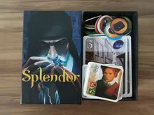 Splendor-Juego de mesa en inglés y español para fiesta en casa, entretenimiento, para niños y adultos, inversión, entrenamiento juego de cartas