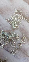 100 Uds Mini tornillo alfileres con ojetes para fabricación de joyas colgante tornillo roscado ganchos ojales cierres resultados para pulsera pendientes DIY