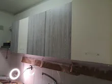 Living-Room-Decor Sticker Wardrobe Wallpaper Roll Self-Adhesive-Film Door-Furniture Wood Vinyl