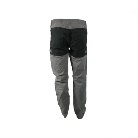 Cotton trousers canvas elastic