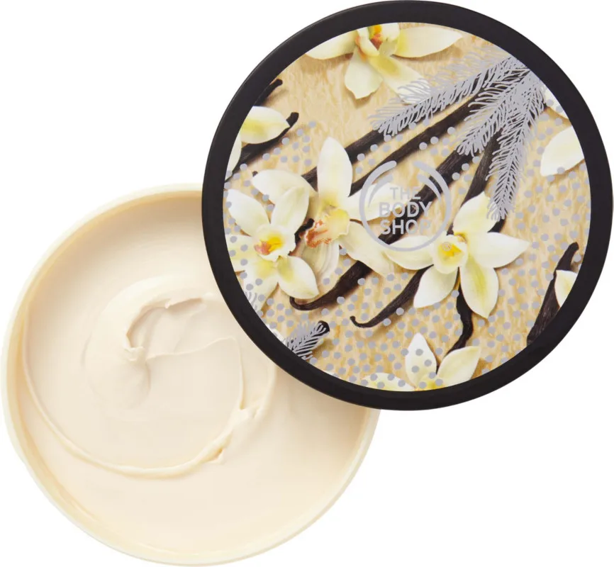 The Body Shop Vanilla Body Butter 200 ml Nourishing Pampering Dry Skin