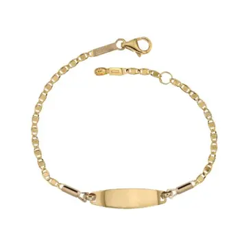 

Kids bracelet yellow gold and white 803321736209
