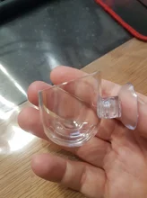 Fish-Feeder Automatic Food-Feed-Tool Red Cup Funnel with Suction-Cup Tapered