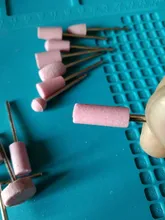 Taladro de cerámica para uñas, cabezales eléctricos de repuesto para manicura, pulido para manicura y pedicura, 12 Uds.