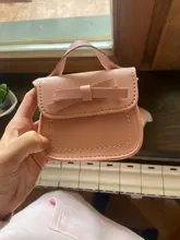 Bolsos de mensajero para bebé pequeño, bolso de hombro de princesa para niño y niña, monederos de princesa con lazo sólido, 2019