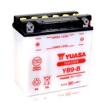 

BATTERY YUASA YB9-B(12N9-4B1) C/ACID