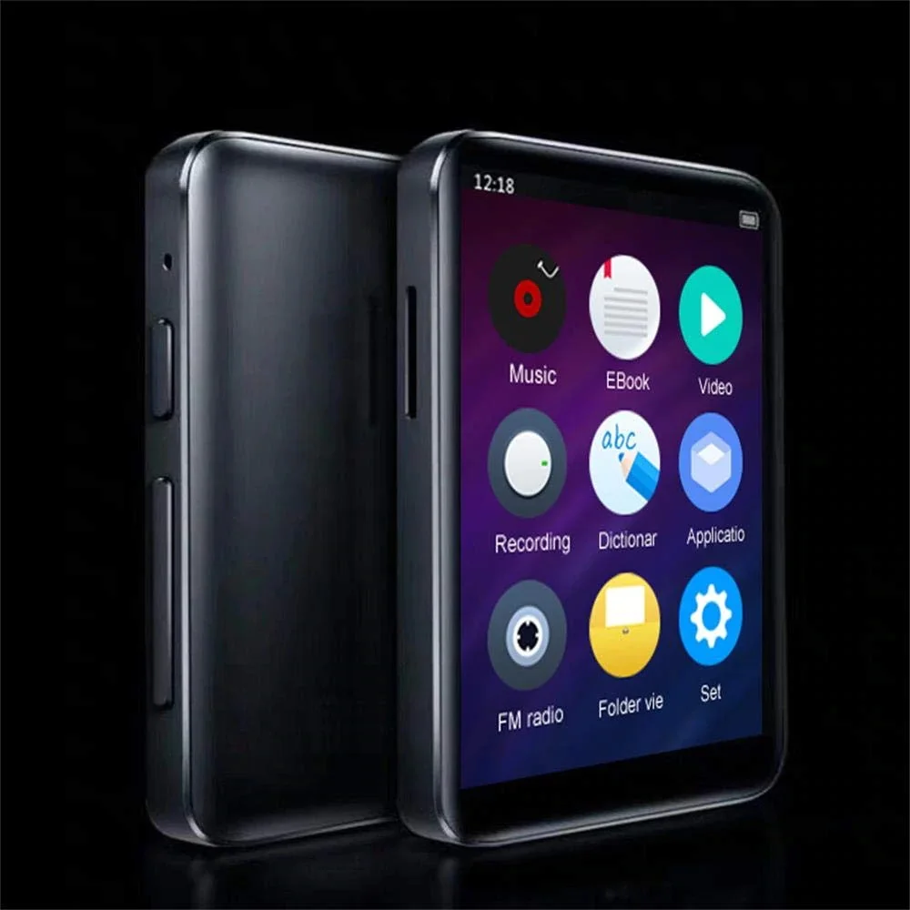 CHENFEC C5 металлический тонкий 16 Гб MP4 музыкальный плеер Bluetooth 1 8 дюймов с FM