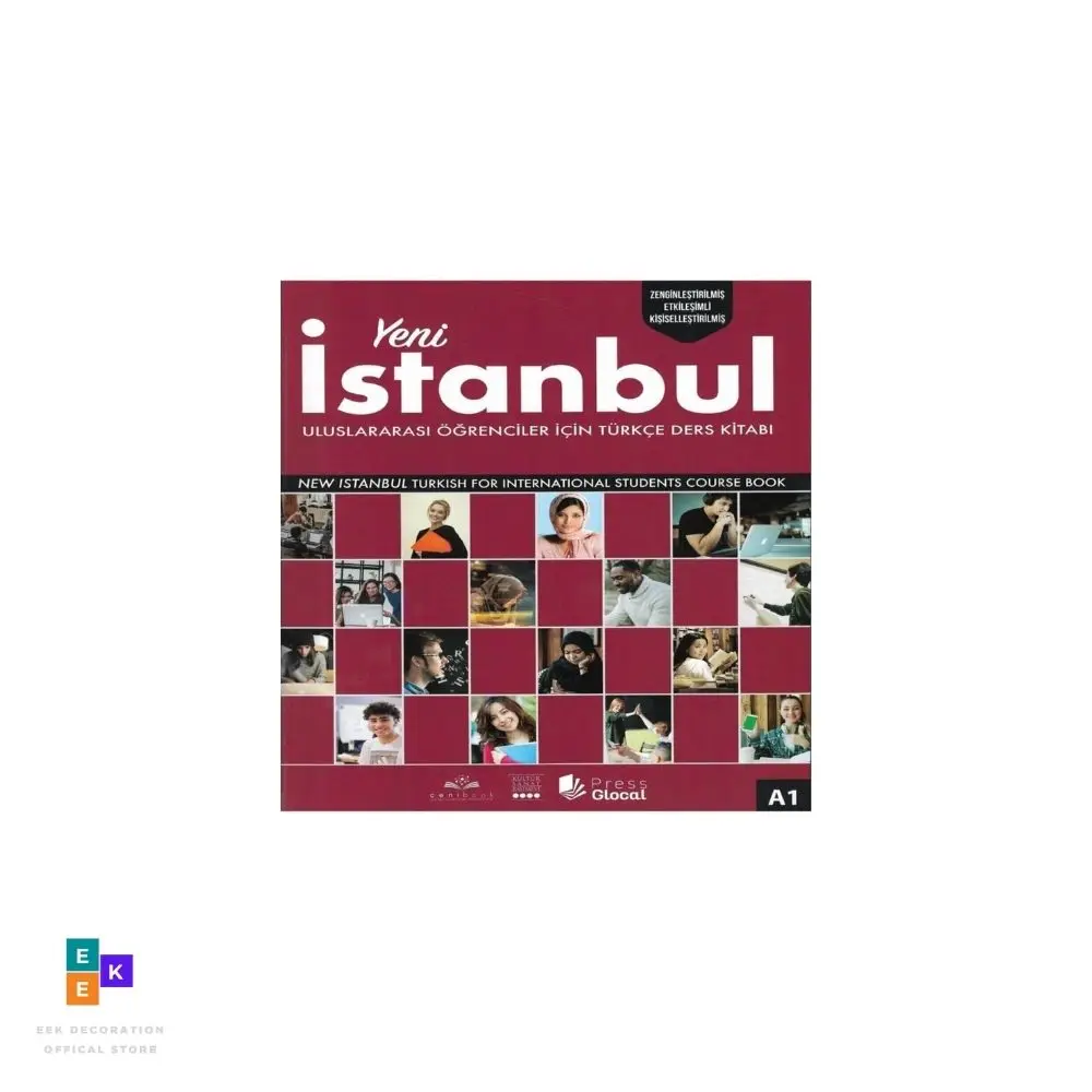 For Foreigners in istanbul Turkish (Beginner Level A1 + Online QR Code) for 'Turkish Foreigners Course Book Language Learning