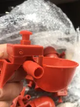 5/10/20 conjunto rojo bebedero para pollos automática cuencos para pollo Coop codornices aves de corral bebedero para pollos y aves de granja bebiendo copas