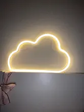 Wall-Lamp Art-Decorative-Lights Neon-Sign Holiday-Lighting LED Plastic Xmas-Party Baby