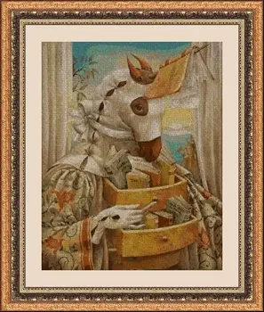 

CROSS STITCH KIT PANDATHREAD NOVELTIES 34375