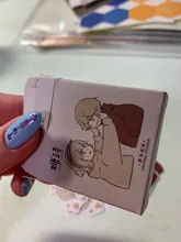 Mohamm-pegatinas Kawaii con dibujos de amor en caja, planificador de recortes, papelería, diario japonés, pegatinas