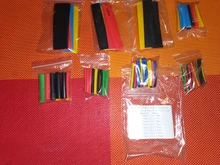 Juego de tubos termorretráctiles, kit de tubos termorretráctiles, poliolefina, encogimiento, surtido de tubos termorretráctiles, Cable de alambre, 164 unidades