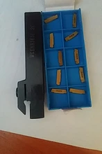 MGEHR1010 MGEHR1212 MGEHR1616 MGEHR2020 MGEHR2525, soporte de herramienta de ranurado externo, hoja de carburo, 10 Uds.