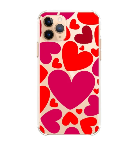 Гелевый Чехол-подставка из ТПУ для Apple IPhone 11 | 11 Pro | 11 Pro | рисунок с сердечками