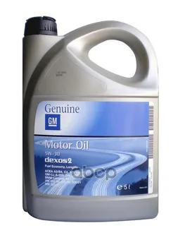 

General Motors engine oil GM dexos2 5W30 5 L Lukoil