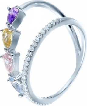 

Jay VI ring with cubic zirconia