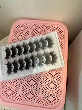 5/8 pares 3D visón pestañas 20mm pestañas 3D de pestañas falsas naturales NATURALES DE Pestaña de visón extensión belleza maquillaje pestañas